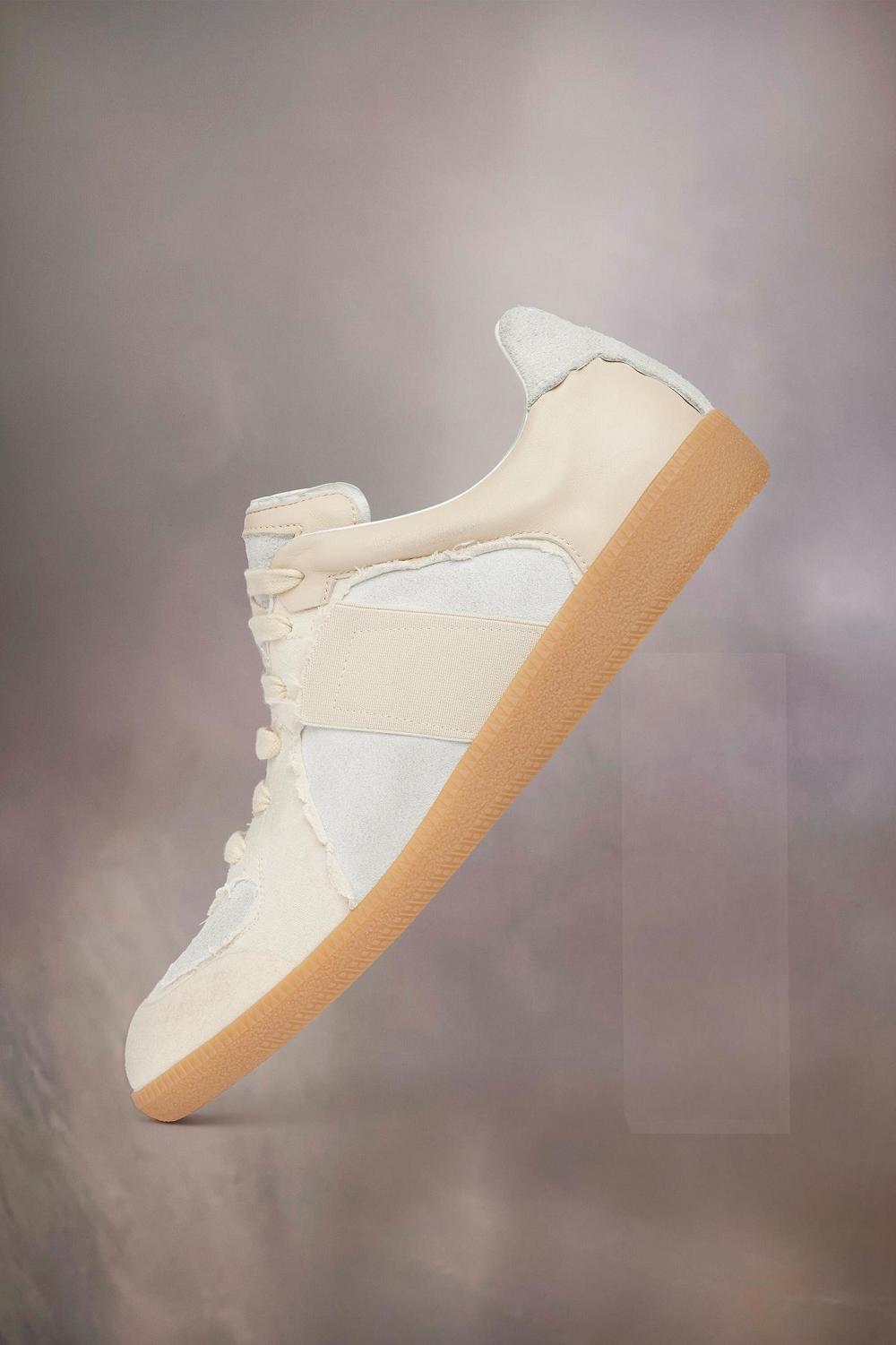 White Maison Margiela Replica Inside Out Sneakers | AU_MM31255