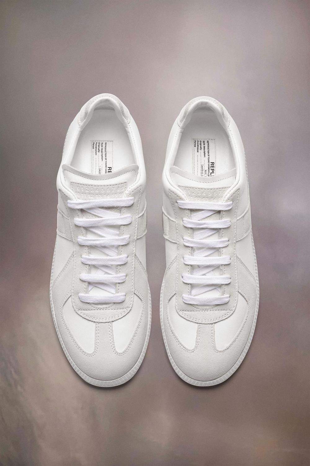 White Maison Margiela Replica Sneaker | AU_MM29393