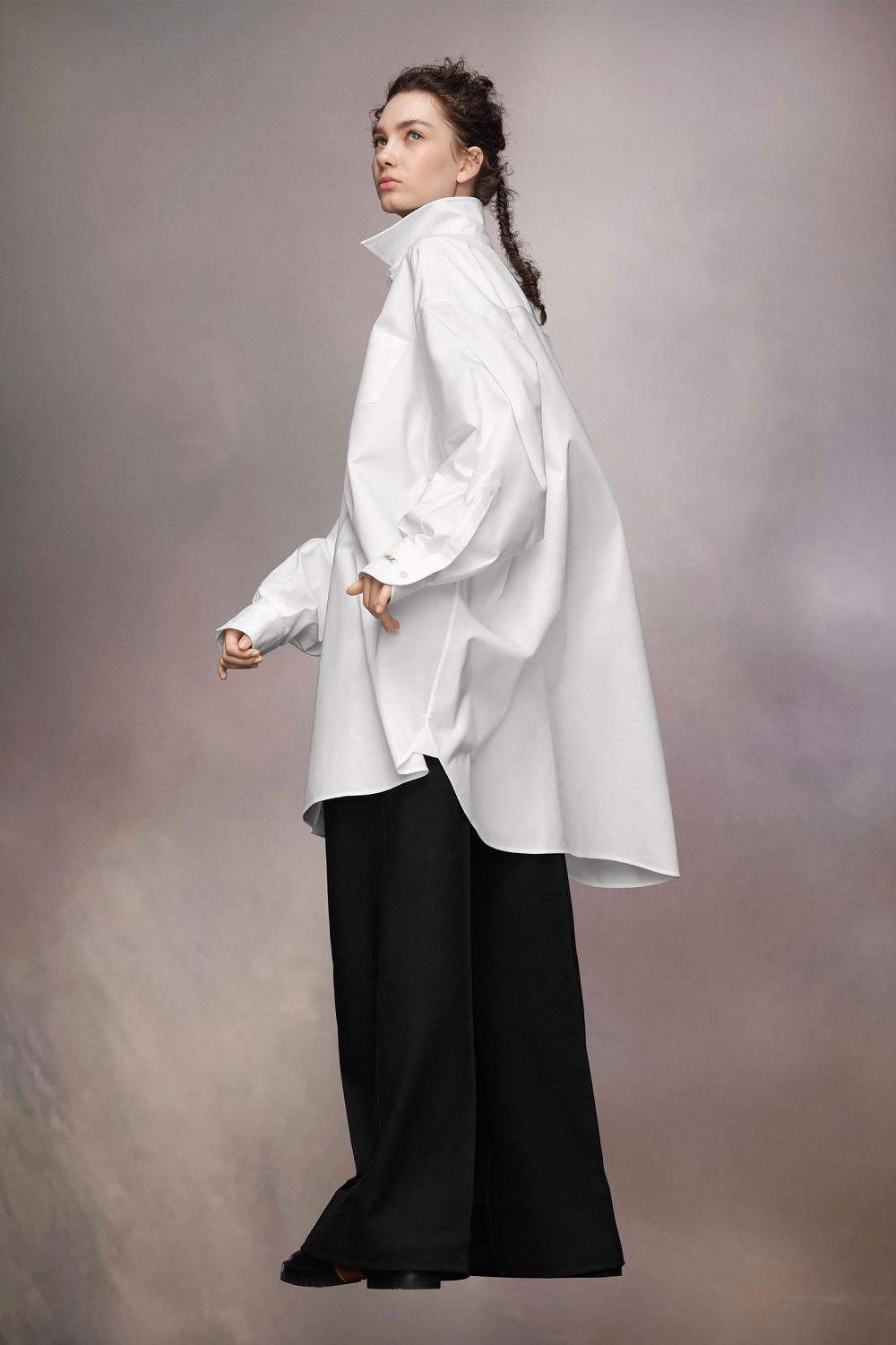 White Maison Margiela Shirt Dress | AU_MM57508