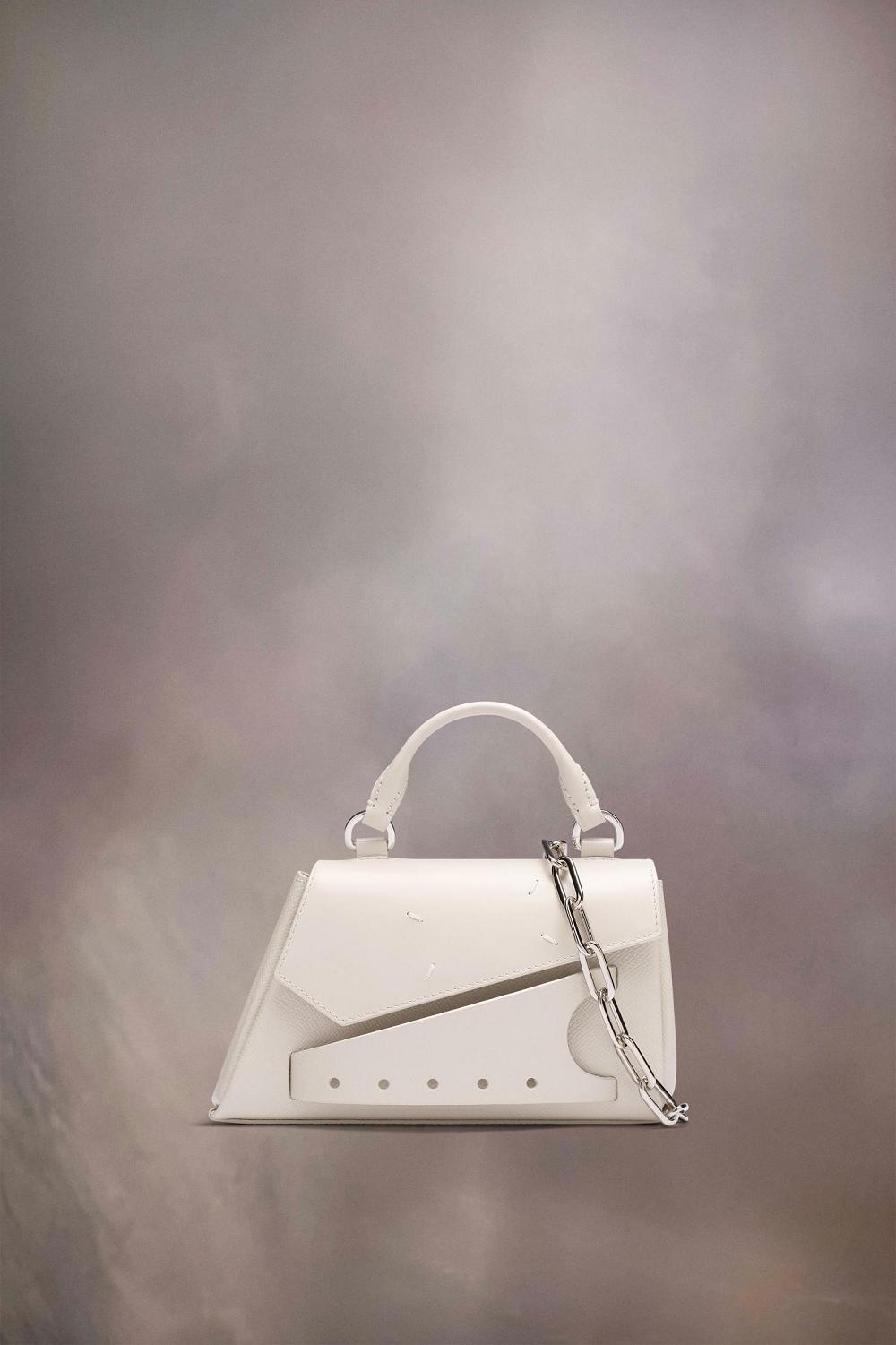 White Maison Margiela Snatched Asymmetric Micro | AU_MM48051