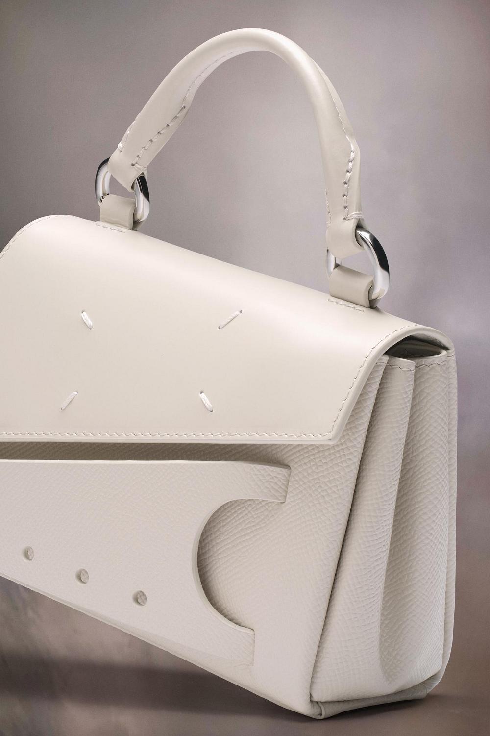 White Maison Margiela Snatched Asymmetric Micro | AU_MM96038