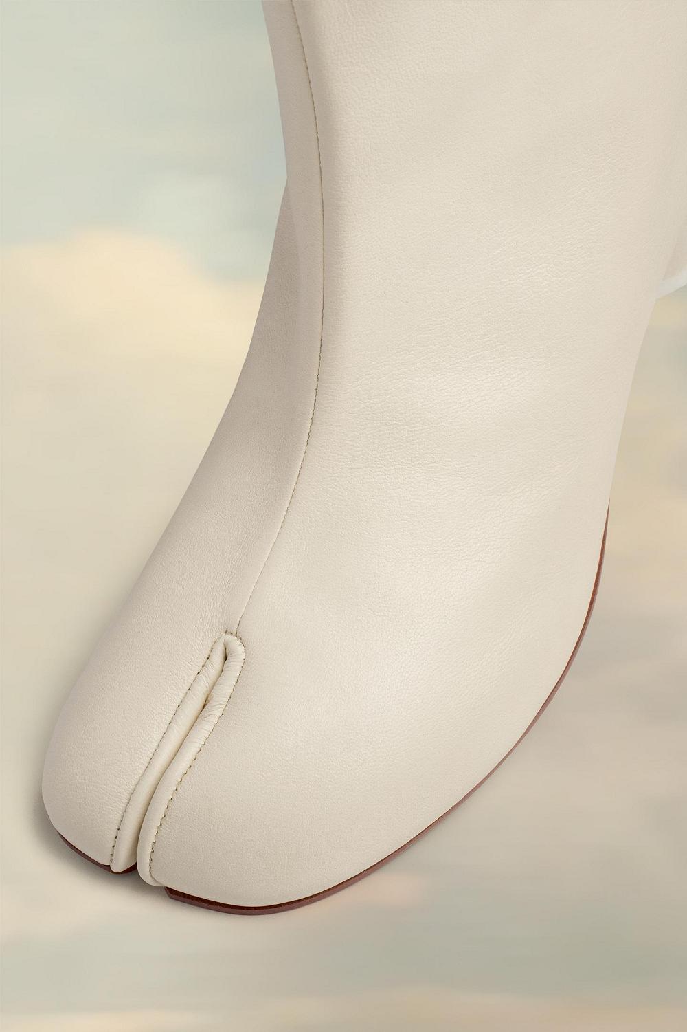 White Maison Margiela Tabi Ankle Boots | AU_MM62156