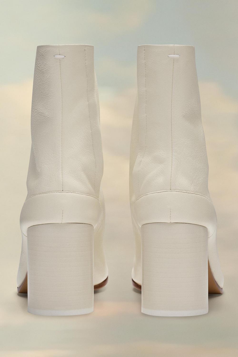 White Maison Margiela Tabi Ankle Boots | AU_MM50866