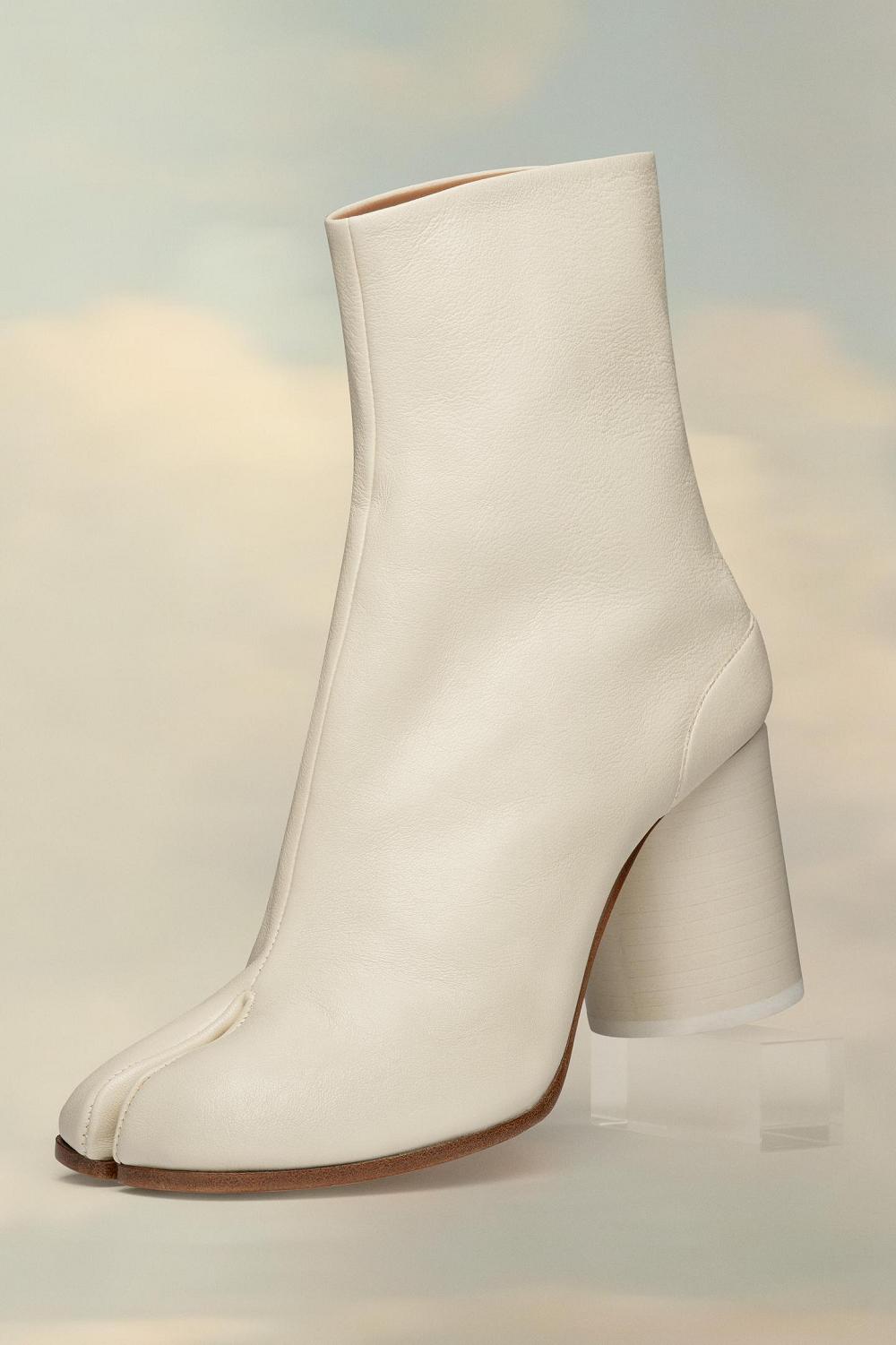 White Maison Margiela Tabi Ankle Boots | AU_MM50866