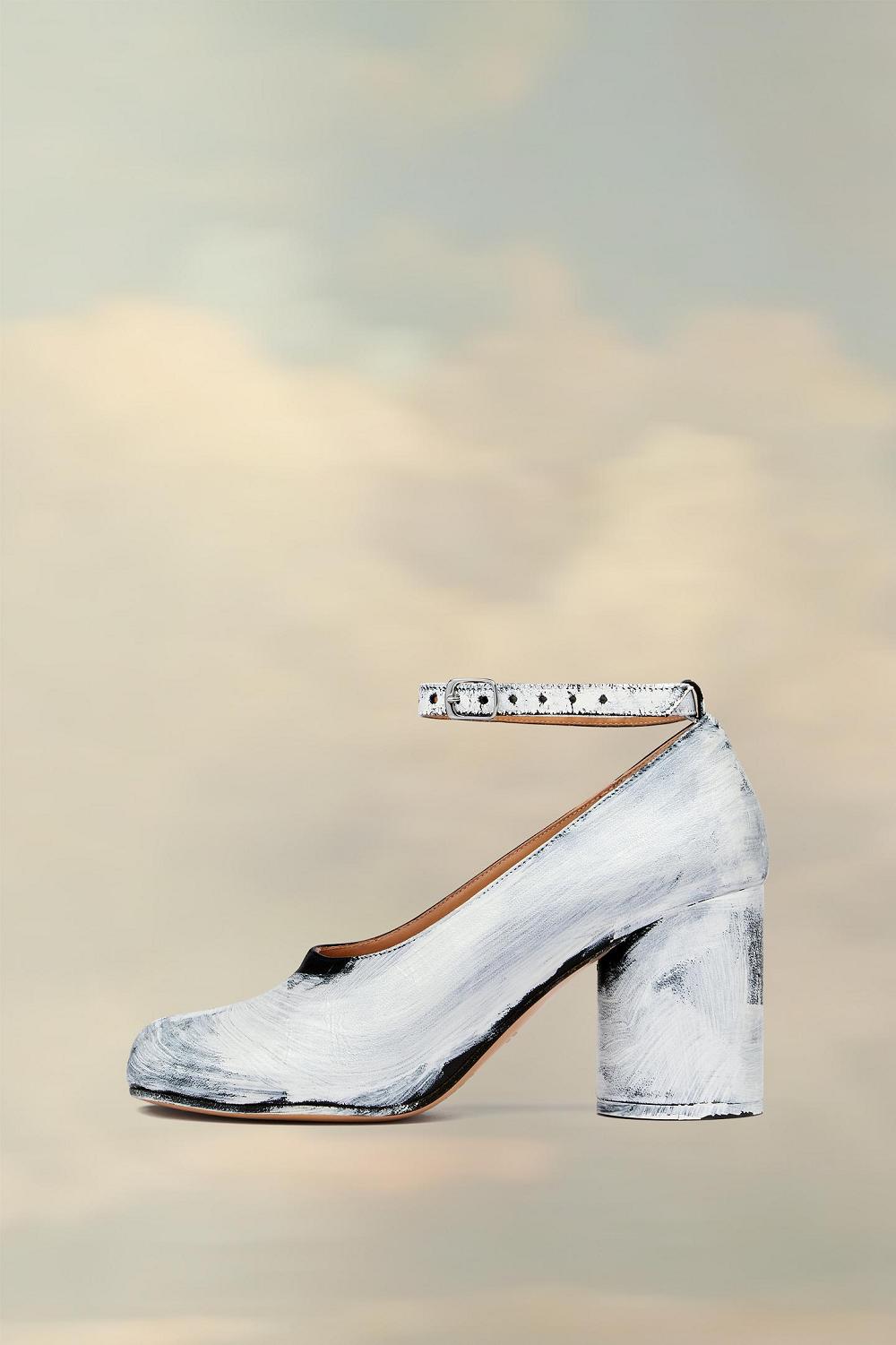 White Maison Margiela Tabi Bianchetto Heels | AU_MM92585